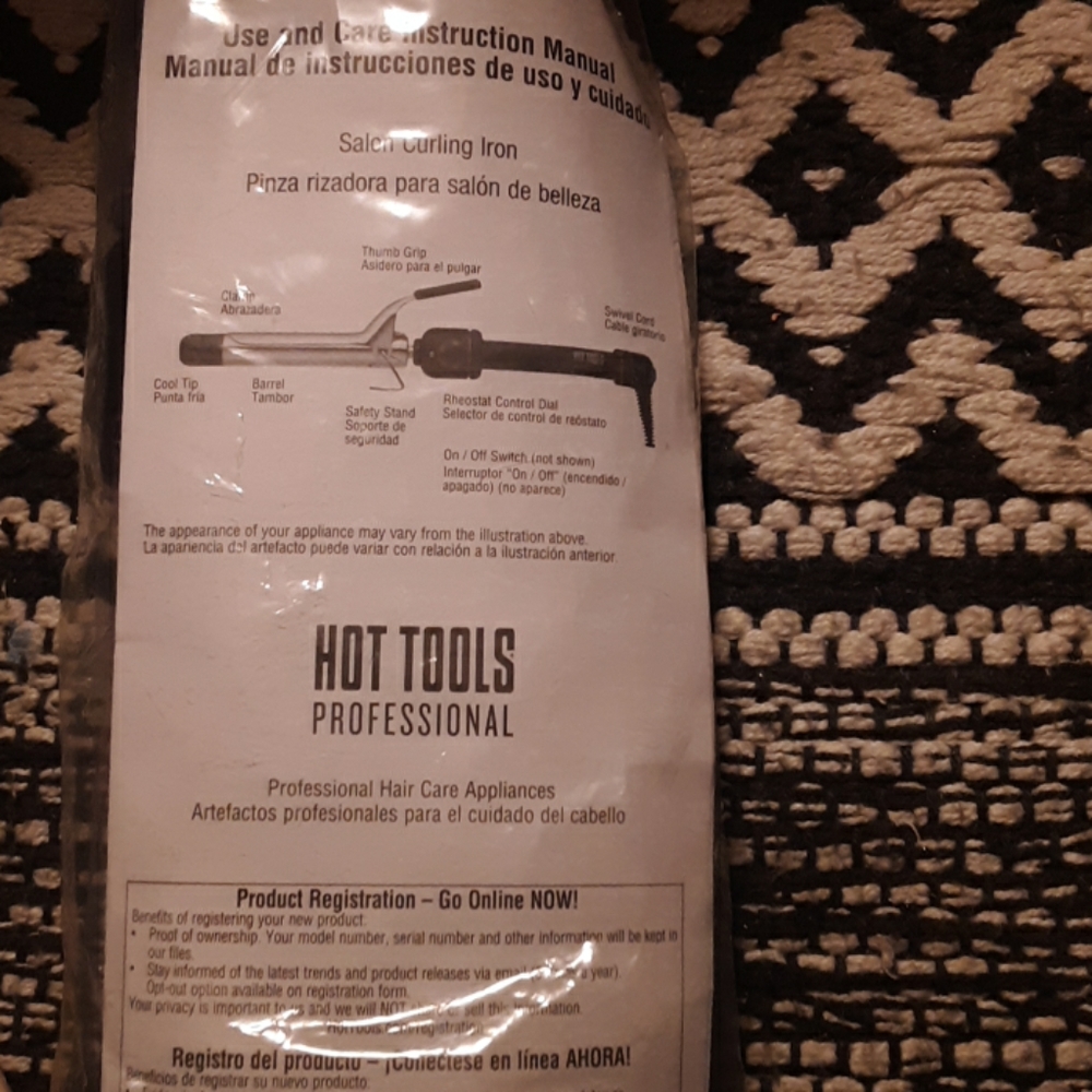 Hot Tools 1" barrel